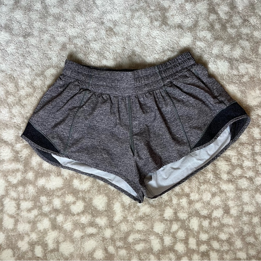 Lululemon Hotty Hot Shorts, low-rise, 2.5 inch, size 4